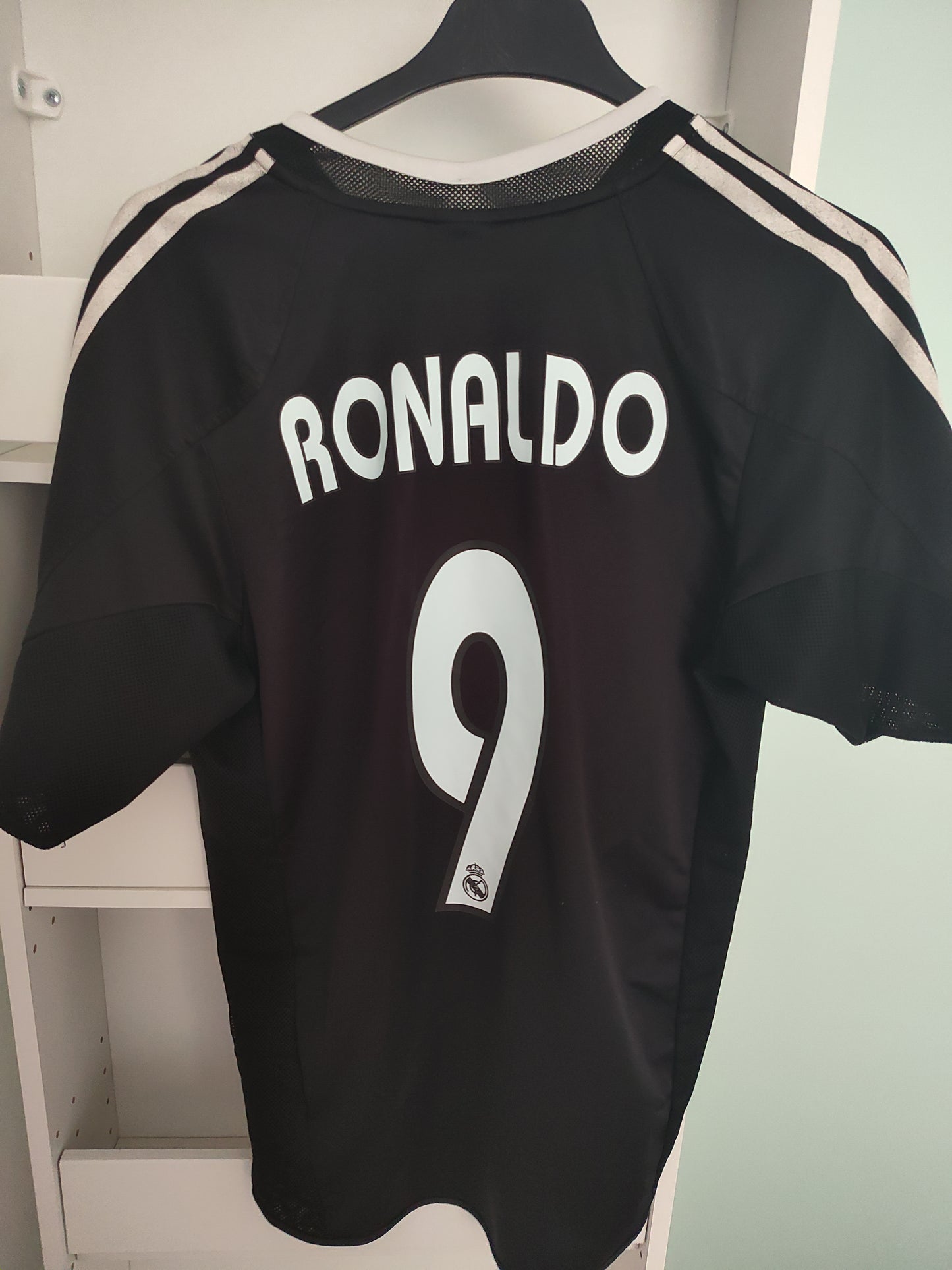Ronaldo No.9 2004/05 Real Madrid Away Kiy 9/10 (S) Galacticos Era