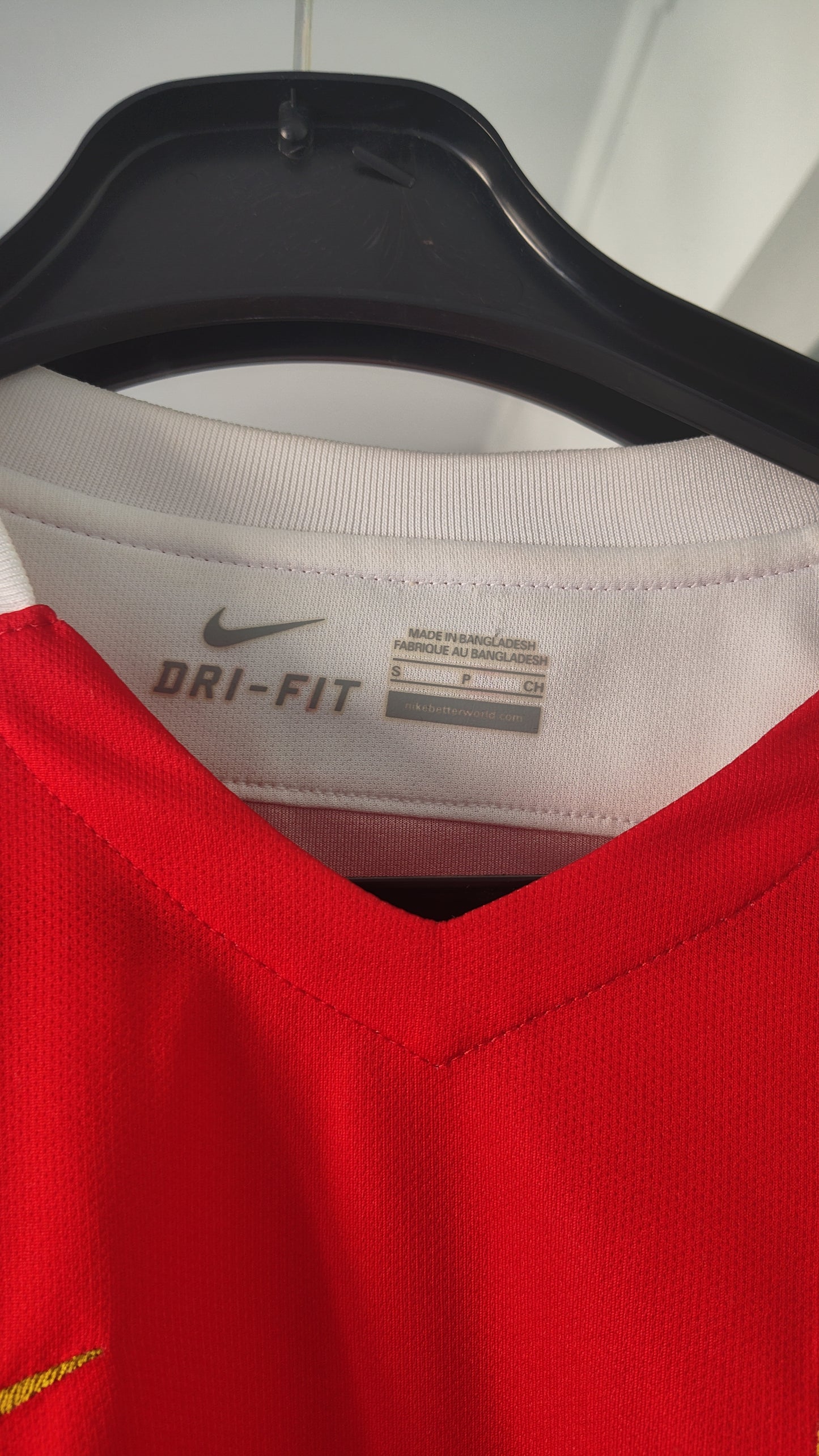AS Monaco 2015 Home Jersey – Stephan El Shaarawy #22 | 10/10 Condition