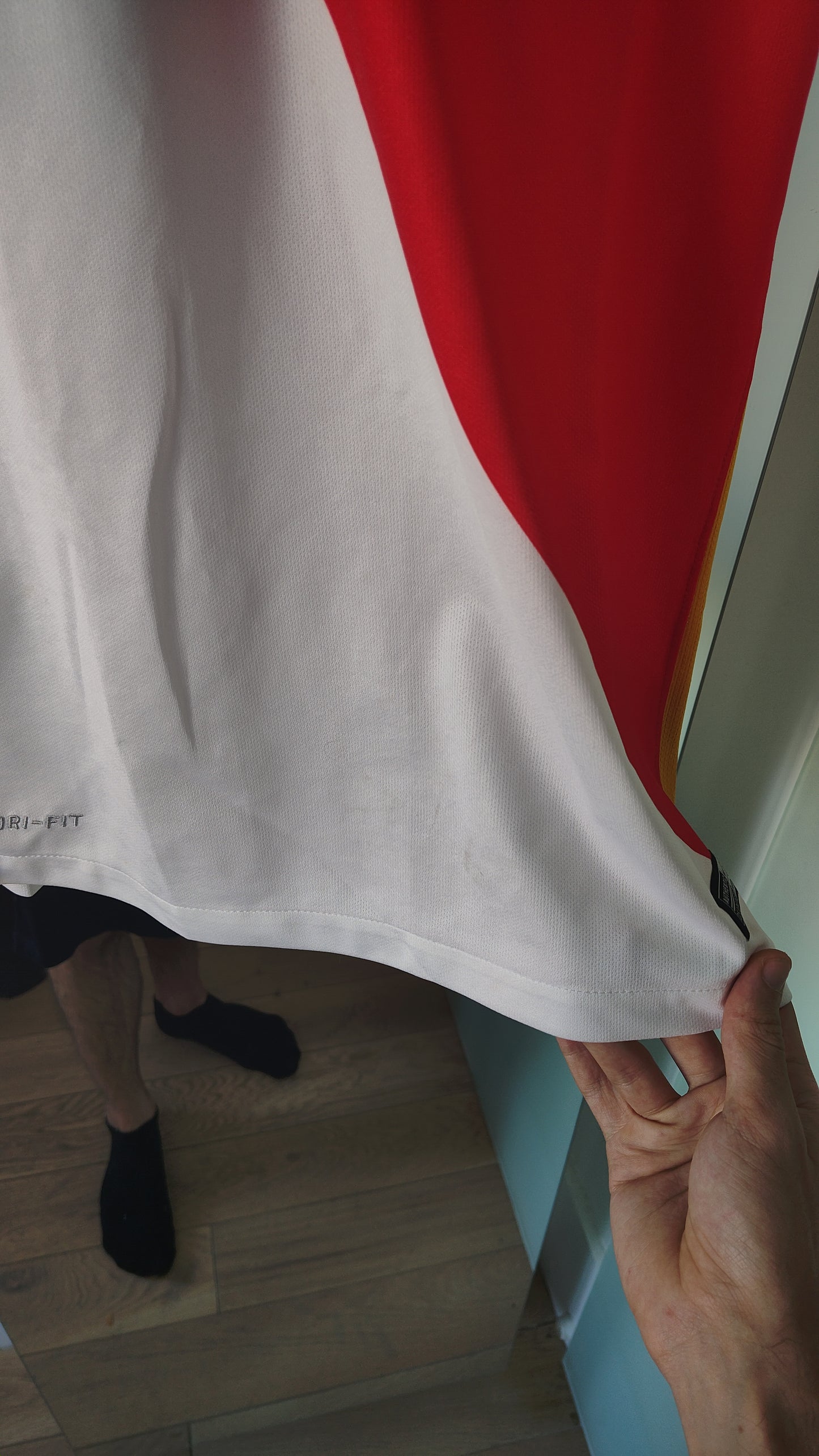 AS Monaco 2015 Home Jersey – Stephan El Shaarawy #22 | 10/10 Condition