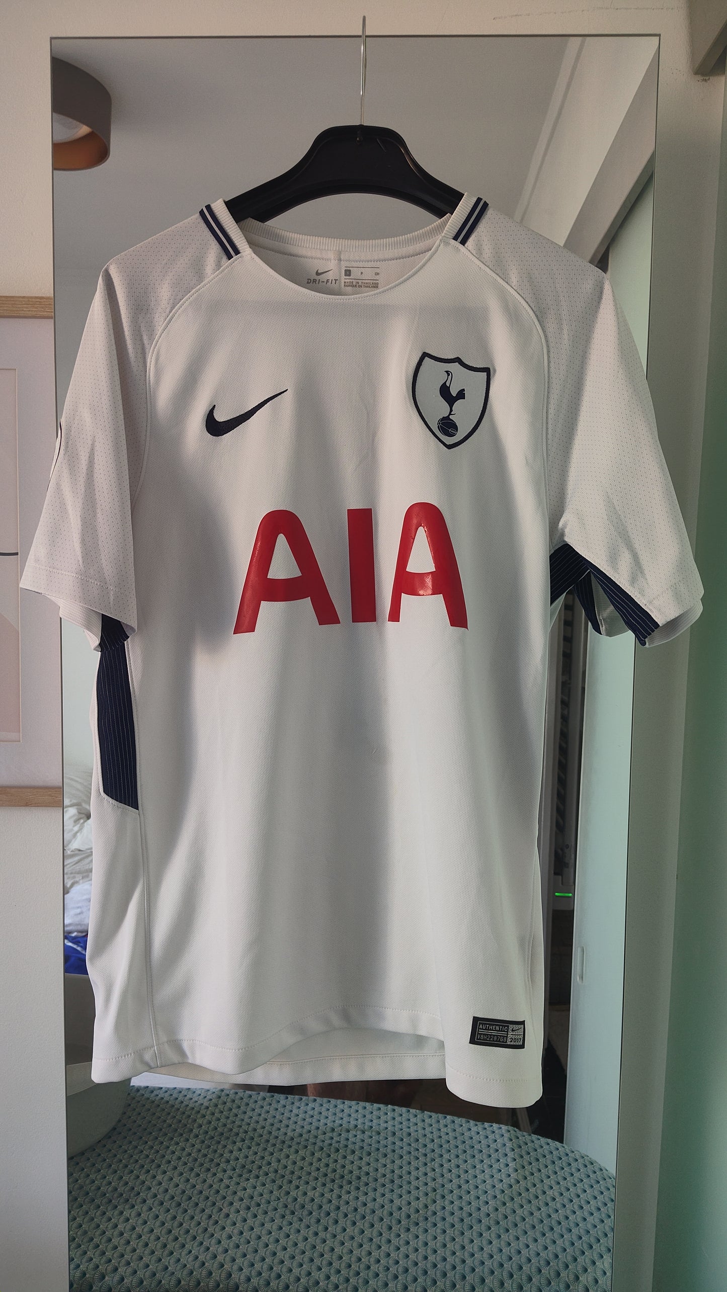 Harry Kane Tottenham Hotspur 2017 Home Jersey – #10 (S) 10/10