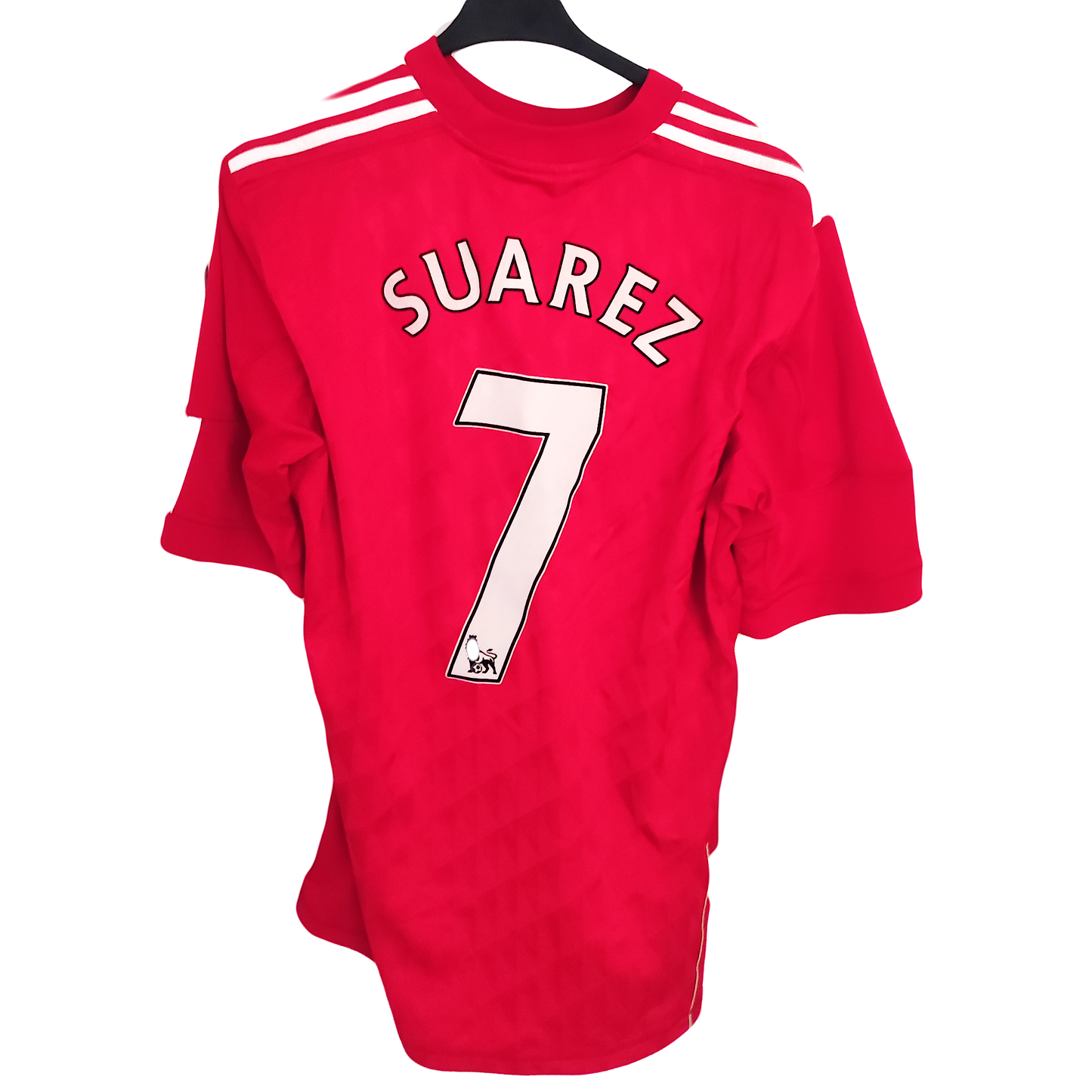 Luis Suárez 2010 Liverpool Home Jersey (L) 9/10