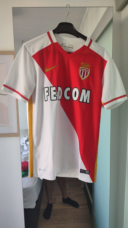 AS Monaco 2015 Home Jersey – Stephan El Shaarawy #22 | 10/10 Condition