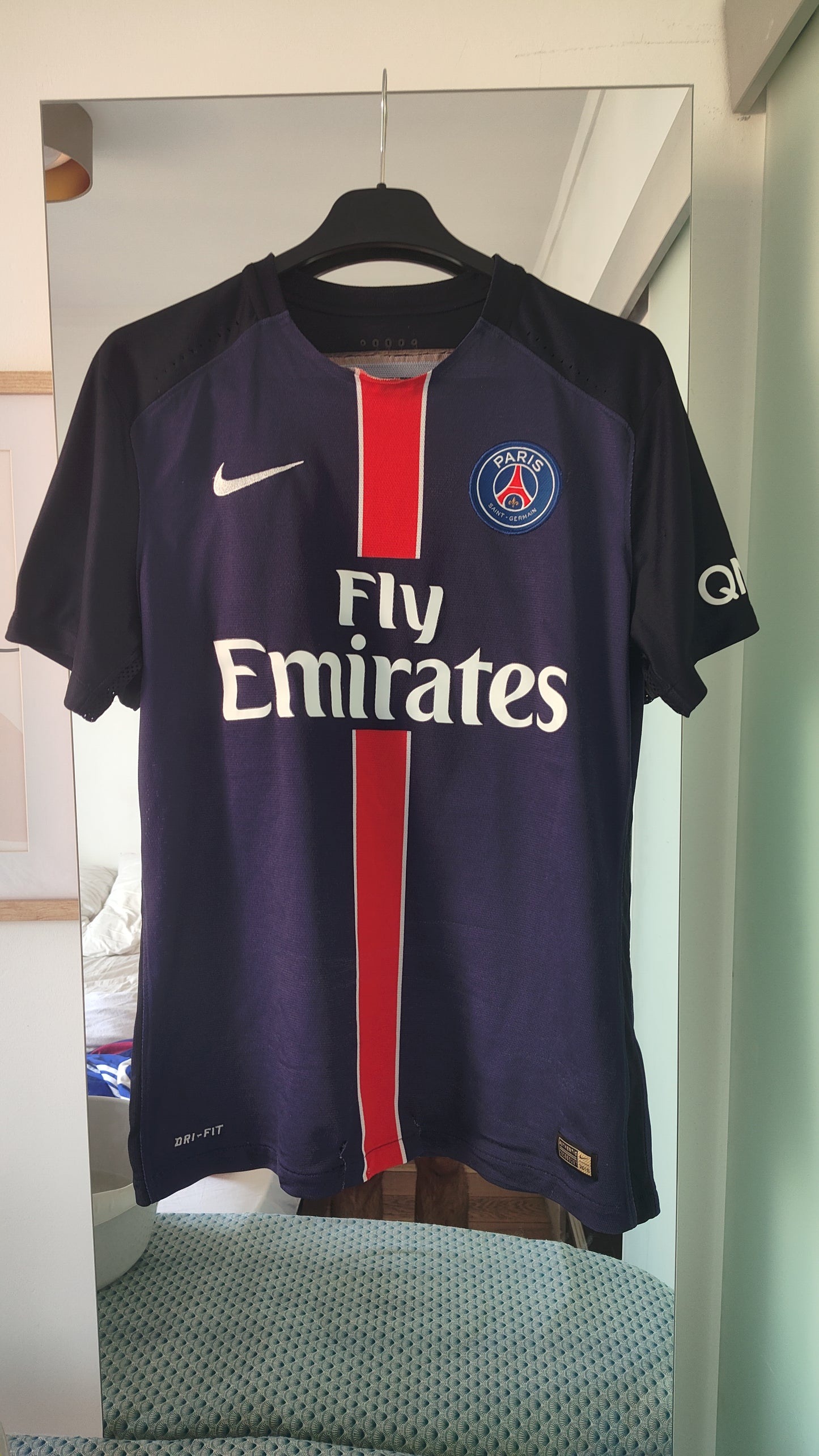 ⭐ Ángel Di María PSG  Authentic 2015 Home Jersey ⭐ (M) 7/10
