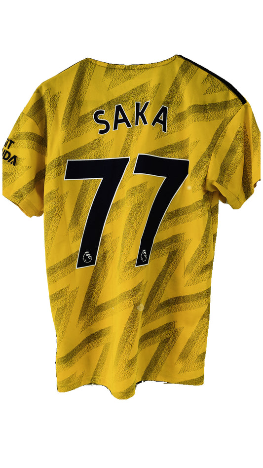 Bukayo Saka 77 2019 Arsenal Home Kit (S) 9/10
