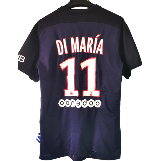 ⭐ Ángel Di María PSG  Authentic 2015 Home Jersey ⭐ (M) 7/10